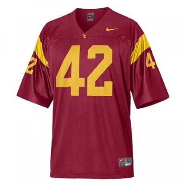 USC Trojans Ronnie Lott Stitch #42 Men Red  Apparel-ProGear Kits