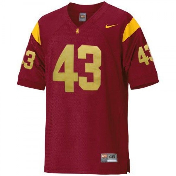 USC Trojans Troy Polamalu Stitch #43 Men Red  Apparel-ProGear Kits