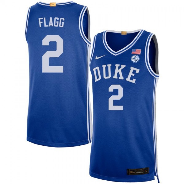 Duke Devils Cooper Flagg Stitch Jerseys #2 Men Blue Royal  Kit-ProGear Kits