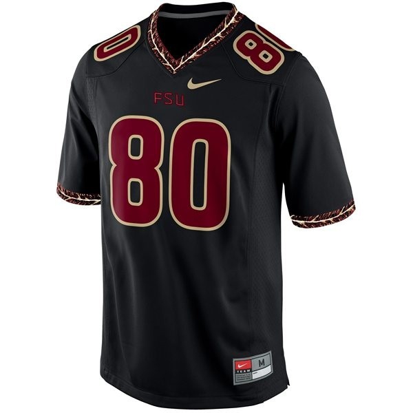 Florida State Seminoles Rashad Greene Youth(Kids) #80 Black  Apparel (FSU)-ProGear Kits