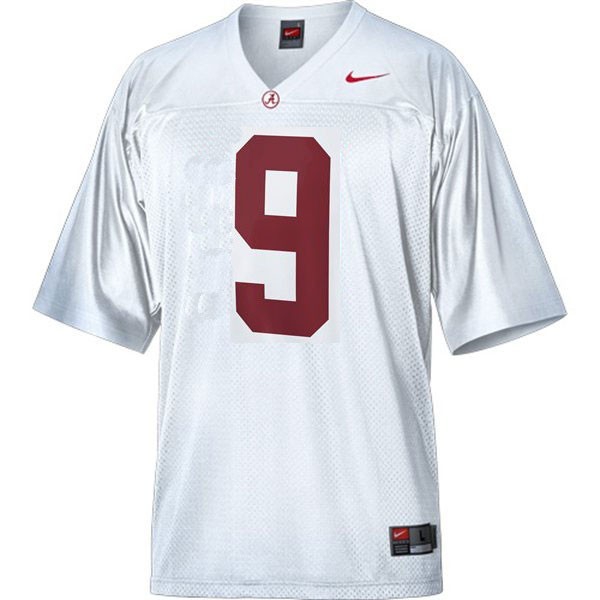 Alabama Crimson Tide Amari Cooper Stitch #9 Men White  Apparel-ProGear Kits