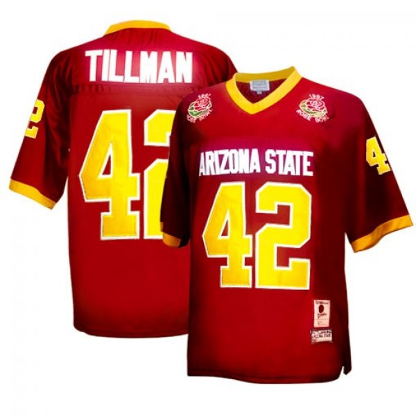 Arizona State Sun Devils Pat Tillman Youth(Kids) #42 Red  Uniform (ASU)-ProGear Kits