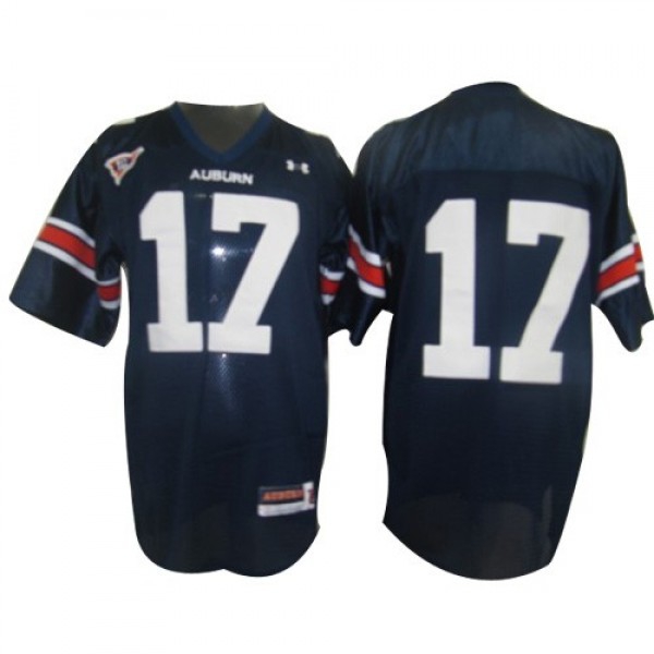 Auburn Tigers Josh Bynes Stitch  #17 Men Blue Kit-ProGear Kits