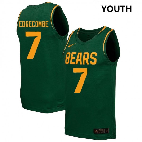 Baylor Bears VJ Edgecombe Stitch #7 Youth Green  Uniform-ProGear Kits