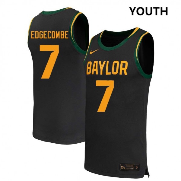 Baylor Bears VJ Edgecombe Stitch #7 Youth Black  Apparel-ProGear Kits
