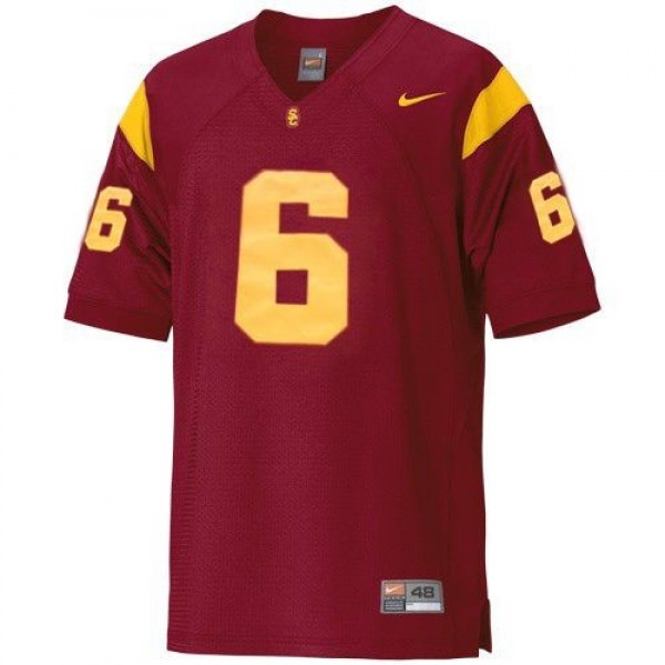 USC Trojans Mark Sanchez Stitch #6 Men Red  Kit-ProGear Kits