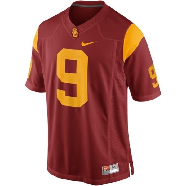 USC Trojans Marqise Lee Stitch #9 Men Red  Kit-ProGear Kits
