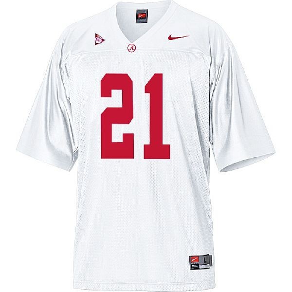 Youth(Kids) Alabama Crimson Tide Dre Kirkpatrick #21 White  Kit-ProGear Kits