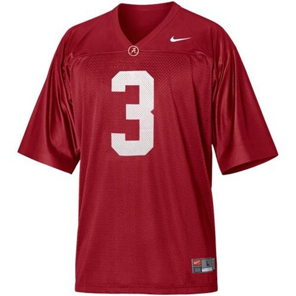 Alabama Crimson Tide Trent Richardson Youth(Kids) #3 Red  Apparel-ProGear Kits
