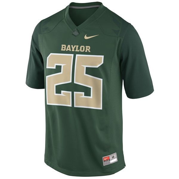 Baylor Bears Lache Seastrunk Stitch #25 Men Green  Kit-ProGear Kits