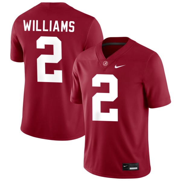Alabama Crimson Tide Ryan Williams Stitch Crimson #2 Men  Uniform-ProGear Kits