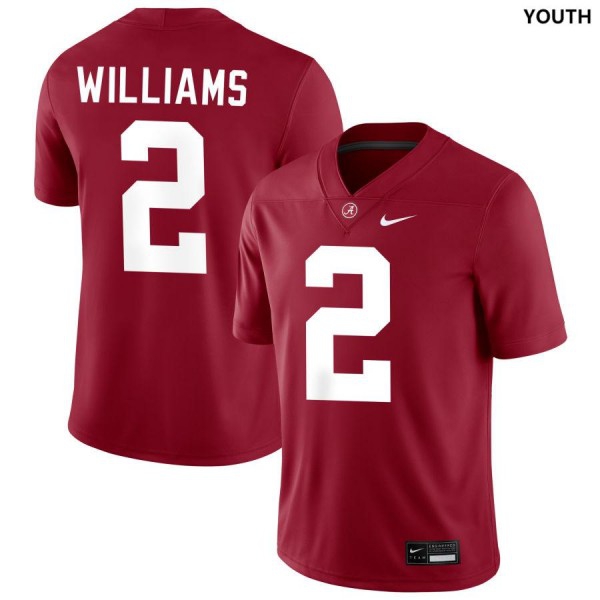 Alabama Crimson Tide Ryan Williams Stitch Crimson #2 Youth  Uniform-ProGear Kits