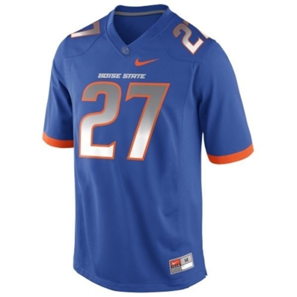Boise State Broncos Jay Ajayi Stitch #27 Men Blue  Apparel-ProGear Kits