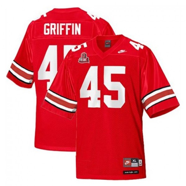 Ohio State Buckeyes Archie Griffin Youth(Kids) #45 Red  Kit-ProGear Kits