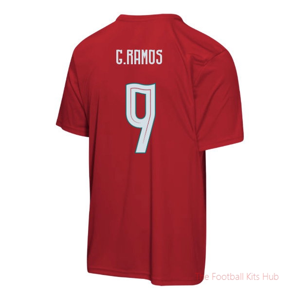 Portugal FIFA World Cup 2026™ T-Shirt Red - Kids G.Ramos 9