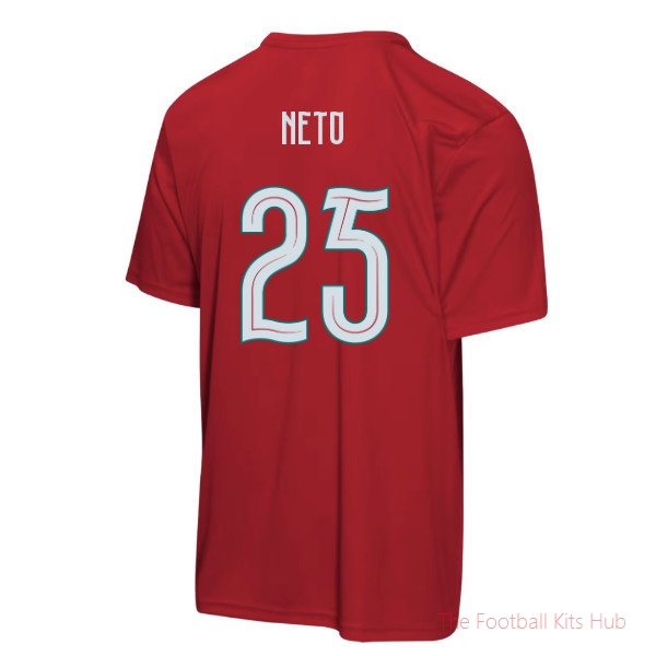 Portugal FIFA World Cup 2026™ T-Shirt Red - Kids Neto 25