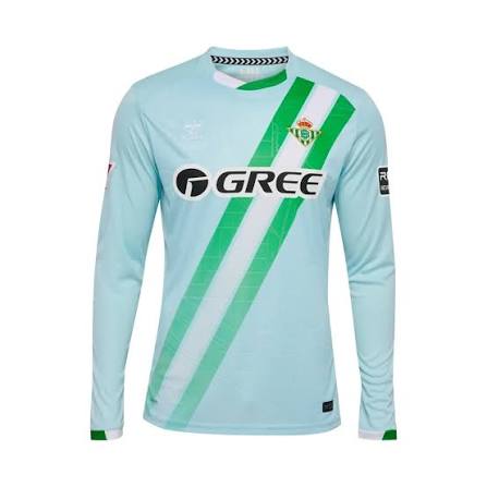 Real Betis Away Long Sleeve Jersey 2025/26 Kids'