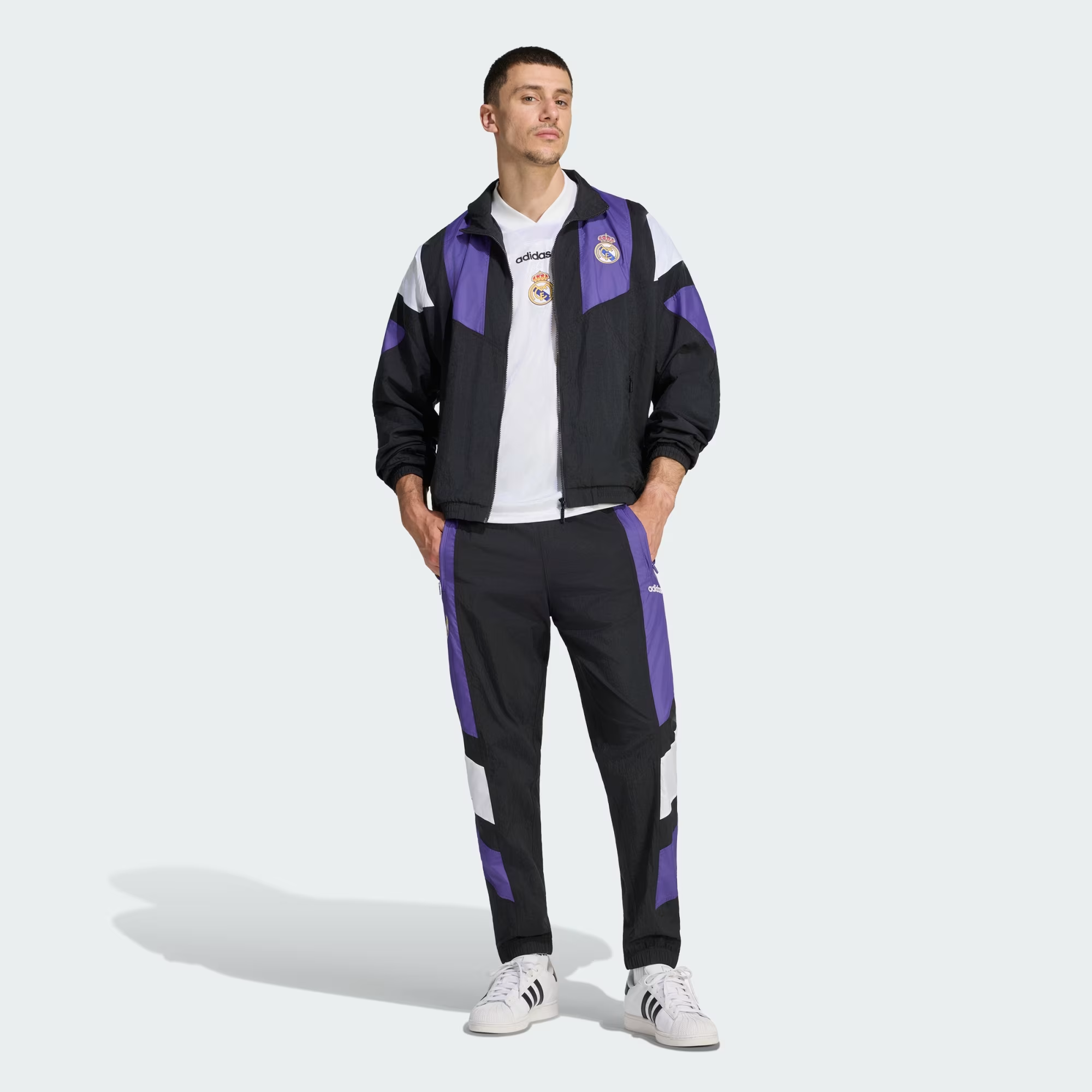Real Madrid EQT Tracksuit | Youth - Matchday Gear Image 3