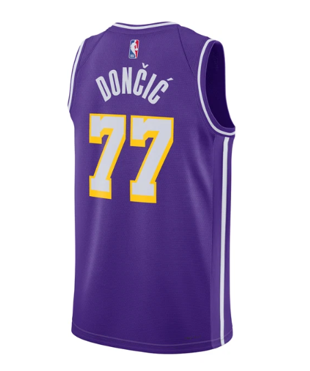 Dri-FIT NBA Swingman Los Angeles Lakers 2025/26 Statement Edition Jersey 'Luka Dončić Men Women Youth