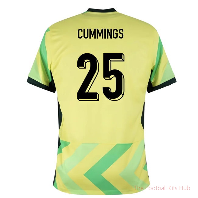 2025/26 Australia Home Shirt (Cummings 25)