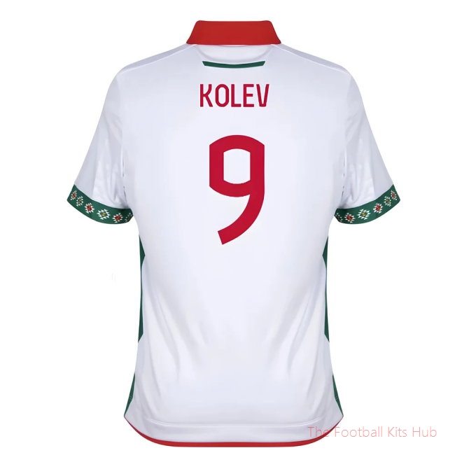 2025/26 Bulgaria Home Shirt (Kolev 9)