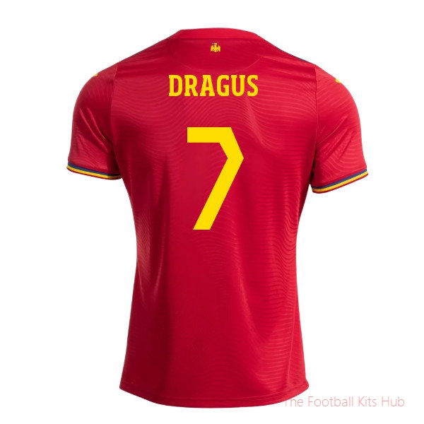 2025/26 Romania Away Shirt (Dragus 7)