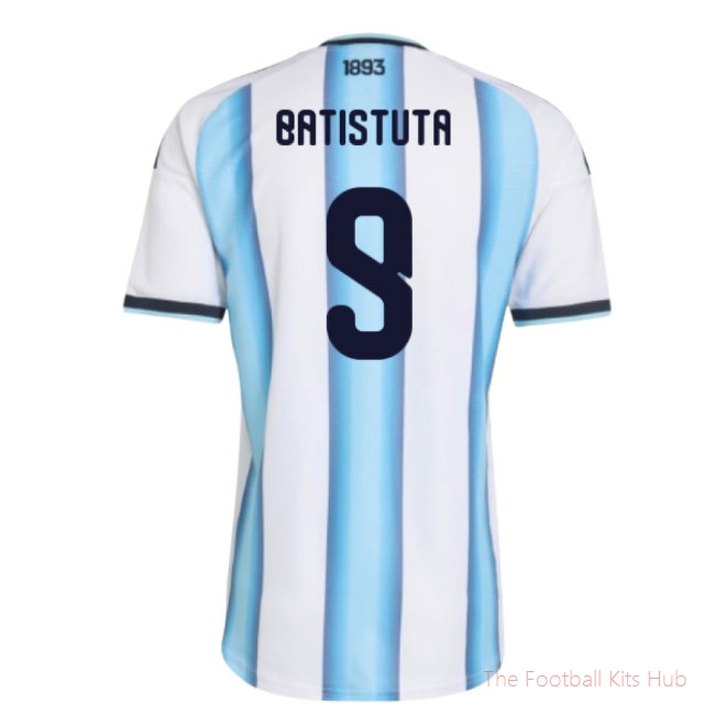 2026/27 Argentina Authentic Home Shirt (Batistuta 9)
