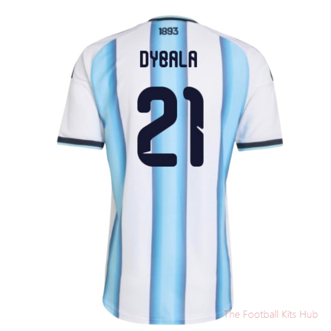 2026/27 Argentina Authentic Home Shirt (Dybala 21)