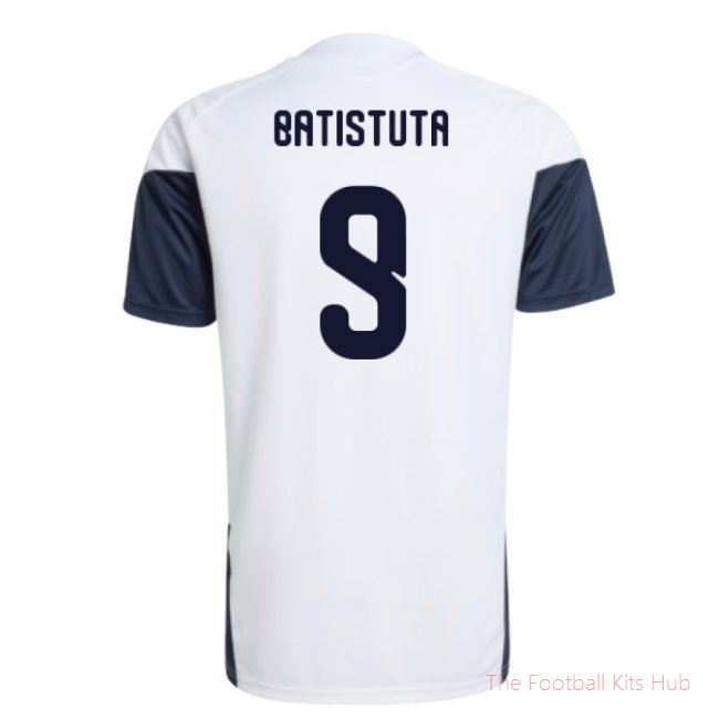 2026/27 Argentina Training Jersey (White) (Batistuta 9)