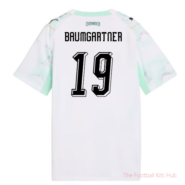 2026/27 Austria Away Shirt (Kids) (Baumgartner 19)