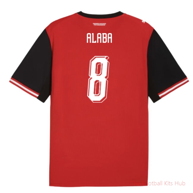2026/27 Austria Home Shirt (Alaba 8)