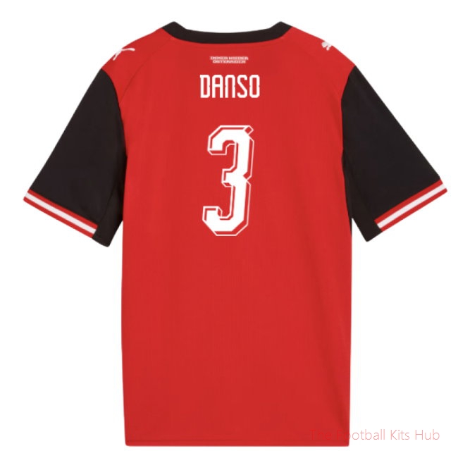 2026/27 Austria Home Shirt (Kids) (Danso 3)