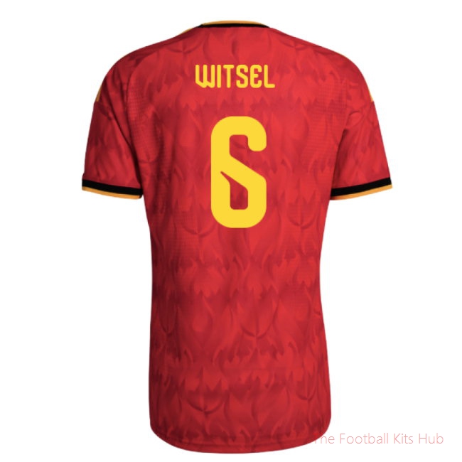 2026/27 Belgium Authentic Home Shirt (Witsel 6)