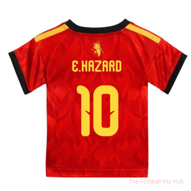 2026/27 Belgium Home Baby Kit (E.Hazard 10)