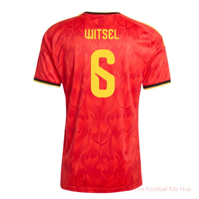 2026/27 Belgium Home Shirt (Witsel 6)