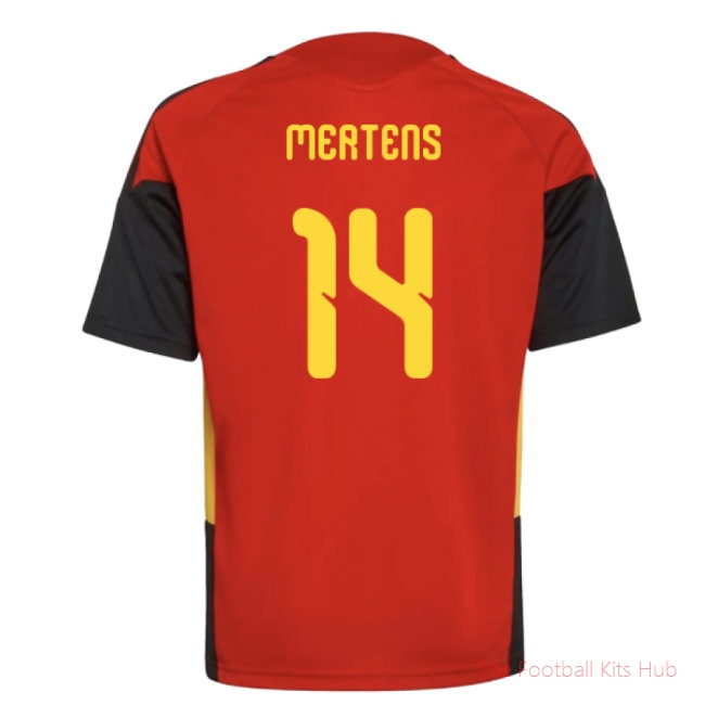 2026/27 Belgium Training Jersey (Red) - Kids (Mertens 14)