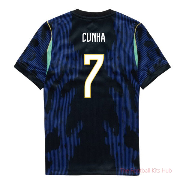 2026/27 Brazil Away Mini Kit (Cunha 7)