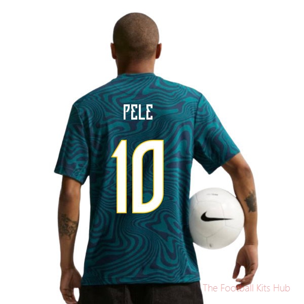 2026/27 Brazil Primary Dri-Fit Shirt (Geode Teal) (Pele 10)