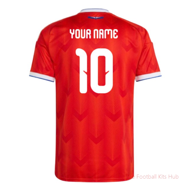 2026/27 Chile Home Shirt (Your Name)