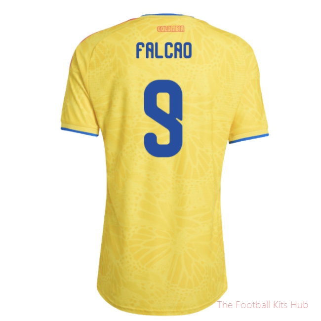 2026/27 Colombia Authentic Home Shirt (Falcao 9)