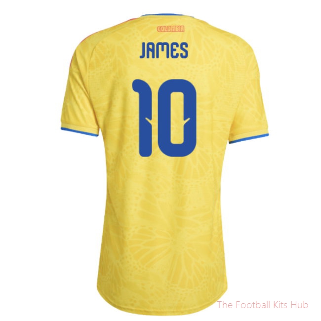 2026/27 Colombia Authentic Home Shirt (James 10)