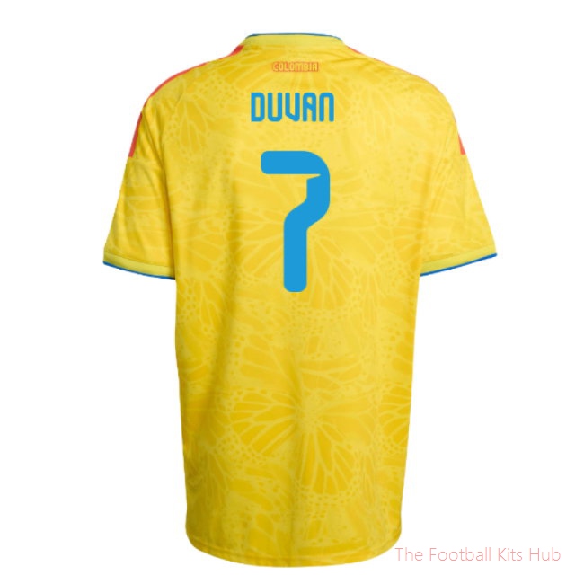 2026/27 Colombia Home Shirt (Duvan 7)