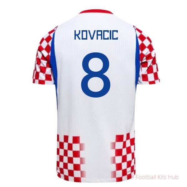 2026/27 Croatia Aero-Fit Authentic Home Shirt (Kovacic 8)
