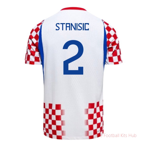 2026/27 Croatia Aero-Fit Authentic Home Shirt (Stanisic 2)