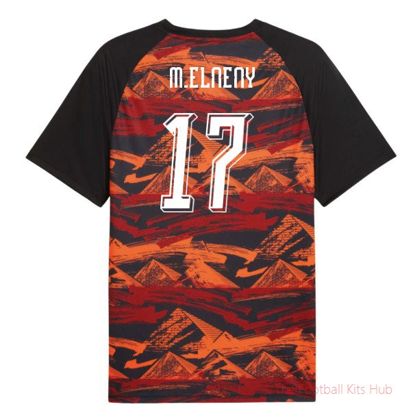 2026/27 Egypt Warm Up Jersey (Black) (M.Elneny 17)