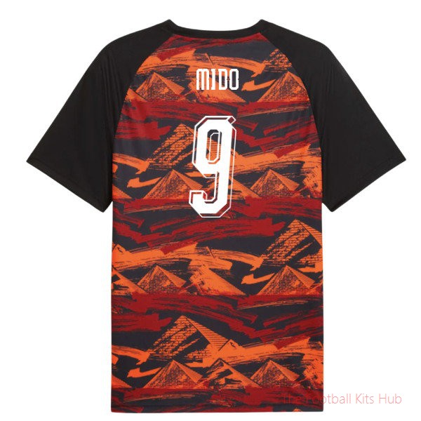2026/27 Egypt Warm Up Jersey (Black) (Mido 9)