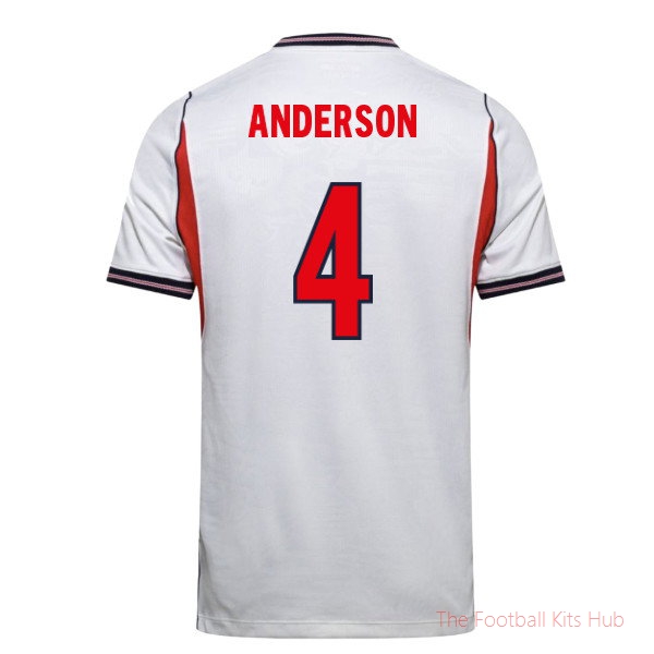 2026/27 England Home Shirt (Anderson 4)