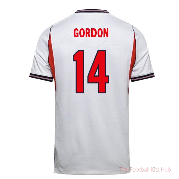 2026/27 England Home Shirt (Gordon 14)