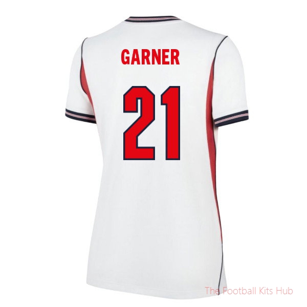 2026/27 England Home Shirt (Womens) (Garner 21)
