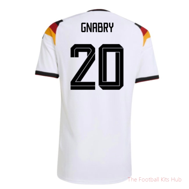 2026/27 Germany Authentic Home Shirt (Gnabry 20)